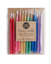 Load image into Gallery viewer, Rainbow Beeswax Candles - Knot and Bow