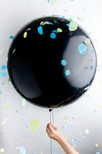 Load image into Gallery viewer, D.I.Y. Gender Revel Confetti Balloon - Knot and Bow