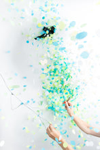 Load image into Gallery viewer, D.I.Y. Gender Revel Confetti Balloon - Knot and Bow