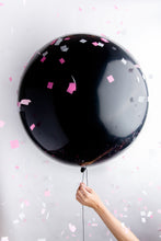 Load image into Gallery viewer, D.I.Y. Gender Revel Confetti Balloon - Knot and Bow