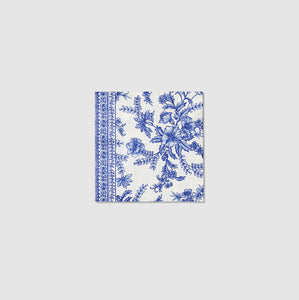 French Toile Cocktail Napkins - Coterie