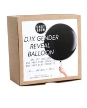 Load image into Gallery viewer, D.I.Y. Gender Revel Confetti Balloon - Knot and Bow