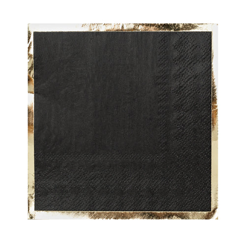 Posh Noir Cocktail Napkin - Jollity&Co