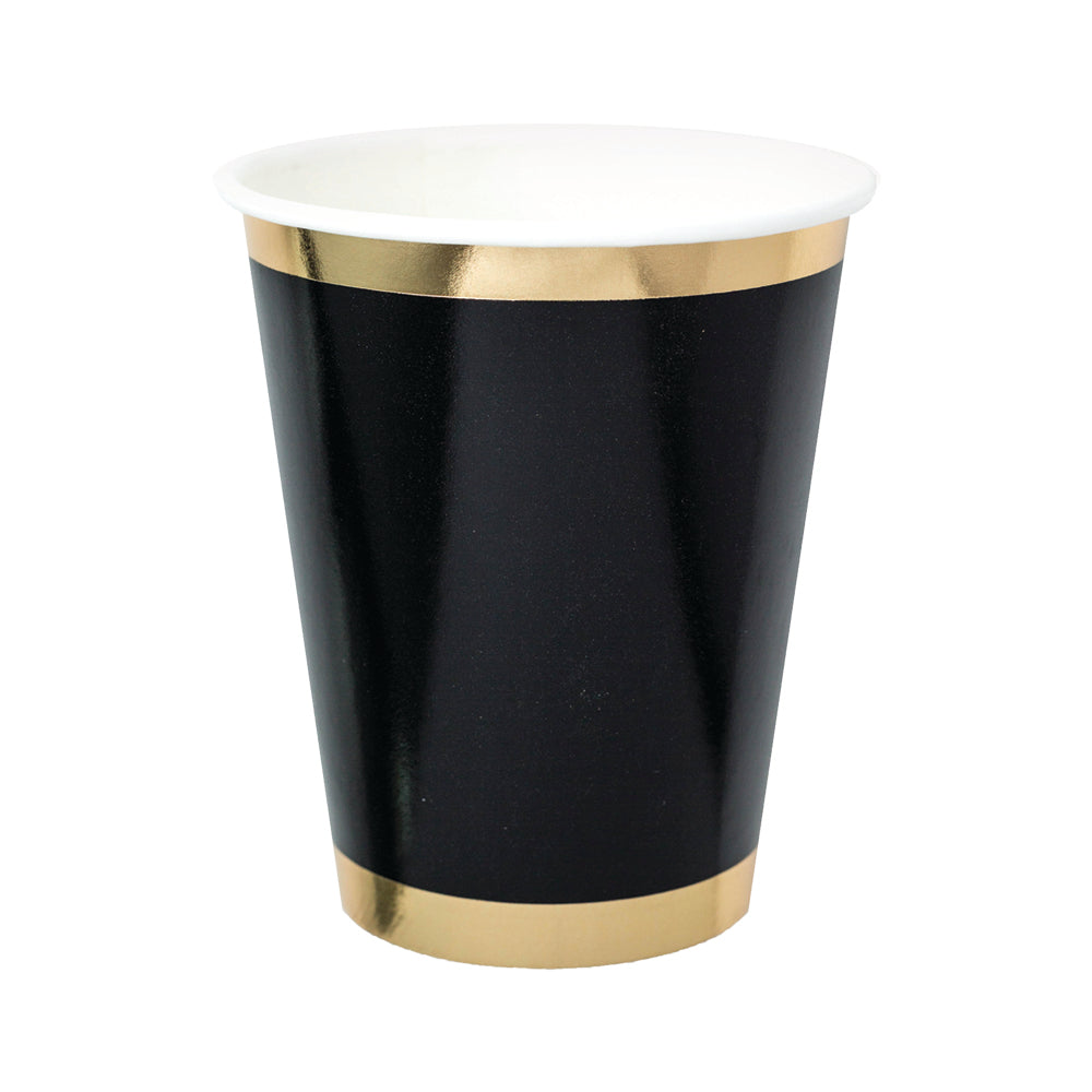 Posh Noir Cups - Jollity&Co