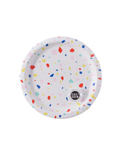 Load image into Gallery viewer, Rainbow Chip Party Plates - Knot and Bow