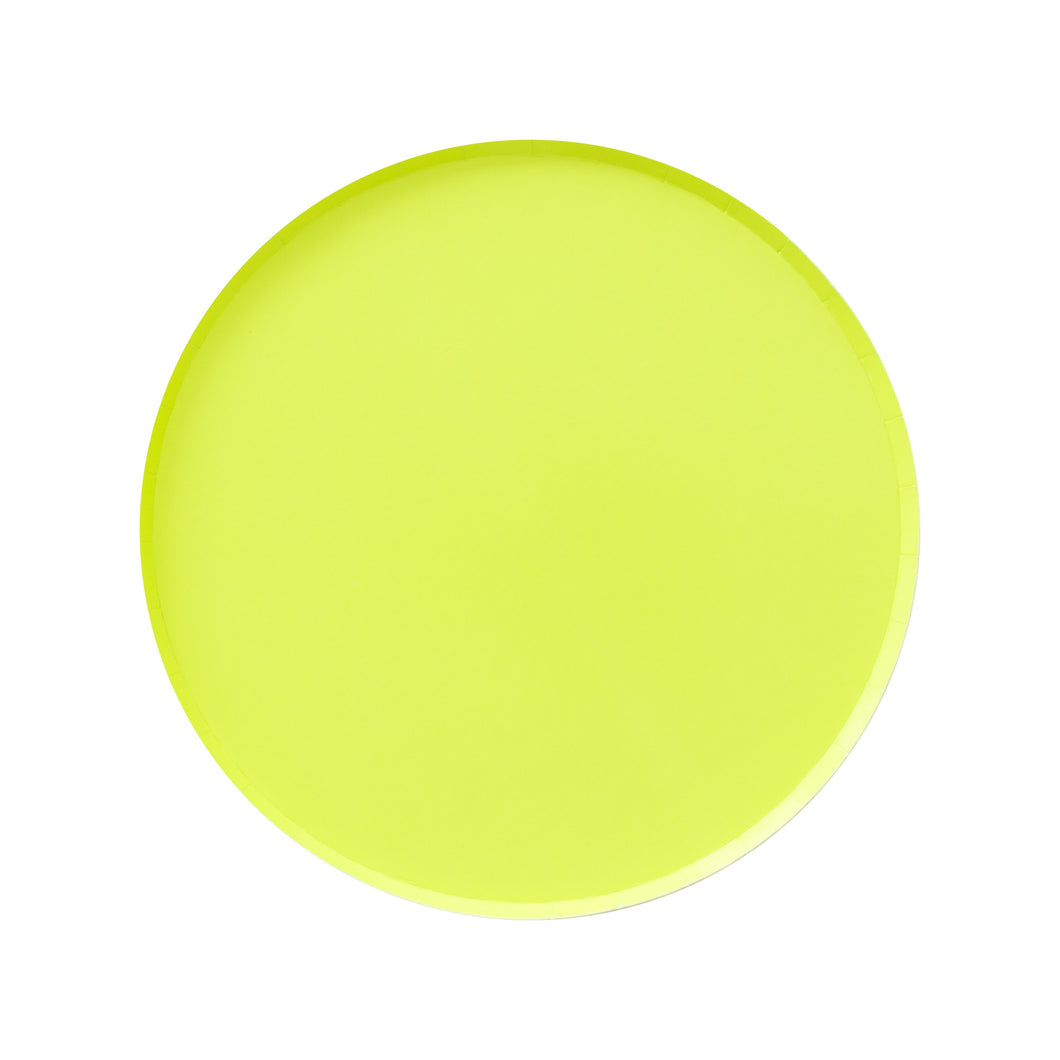 Chartreuse  Dinner Plate - Oh Happy Day