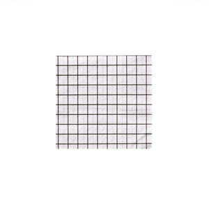 Black and White Grid Napkins (Cocktail)-Oh Happy Day