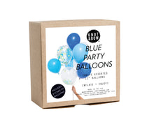 Load image into Gallery viewer, Party Balloons (Blue) - Knot and Bow