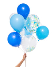 Load image into Gallery viewer, Party Balloons (Blue) - Knot and Bow