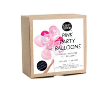 Load image into Gallery viewer, Party Balloons (Pink) - Knot and Bow