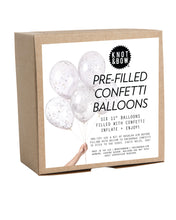 Load image into Gallery viewer, Party Balloons ( White Copper) - Knot and Bow